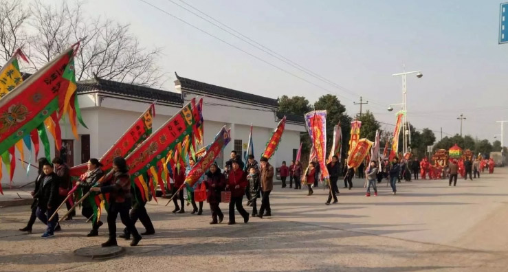 义乌青岩傅正月十四迎朱相公